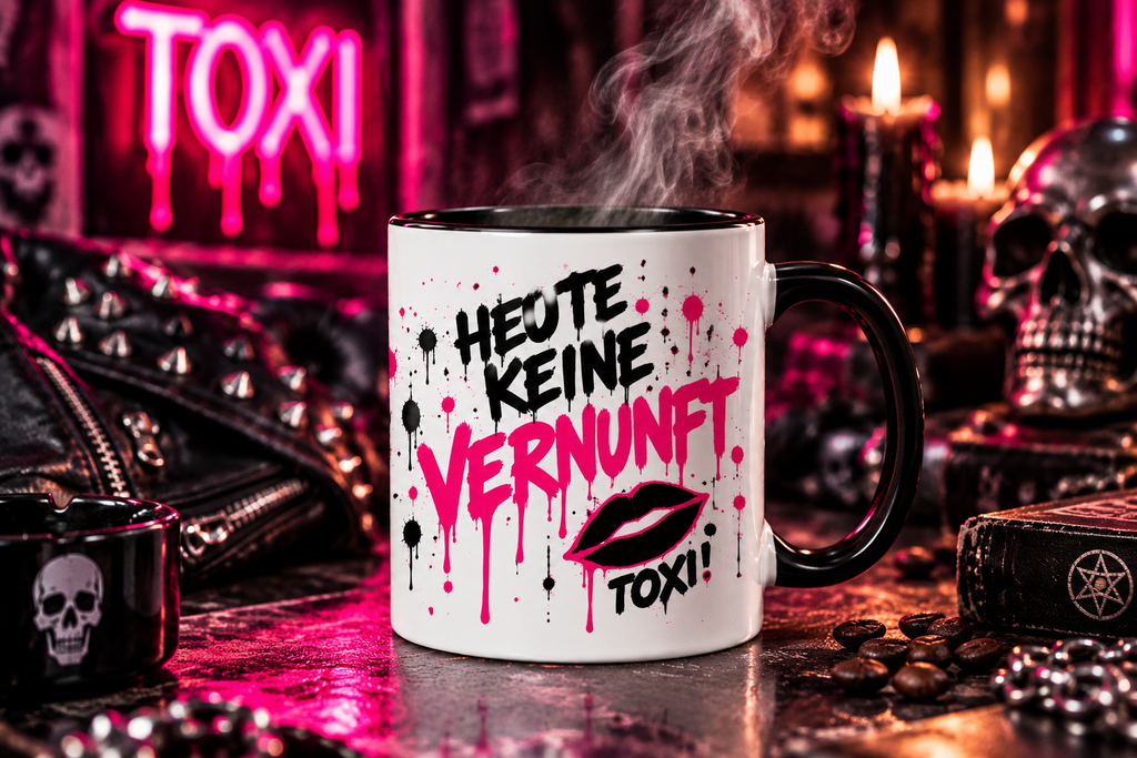 HEUTE KEINE VERNUNFT. – TOXI Tasse
