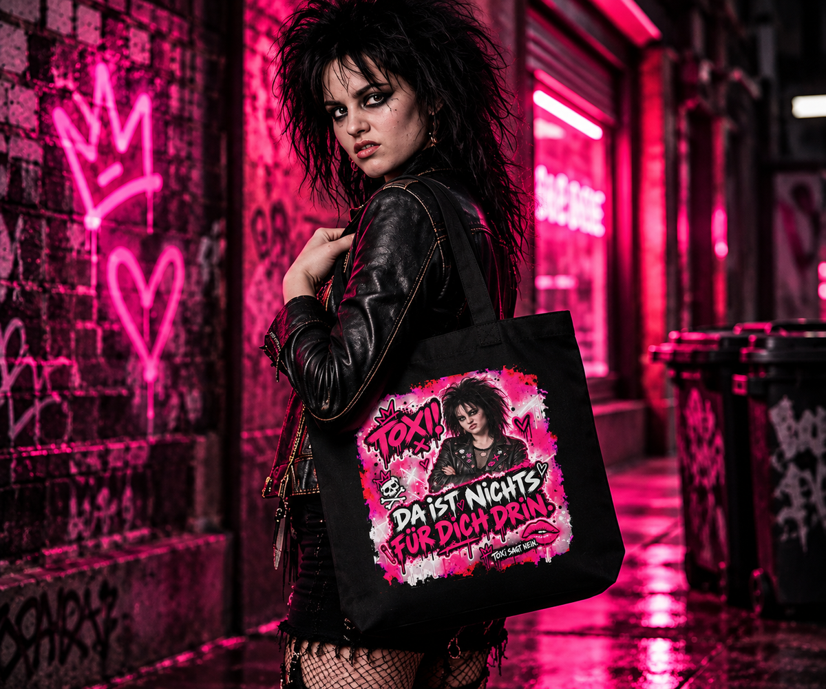 TOXI Bio-Tasche – „Da ist nichts für dich drin.“