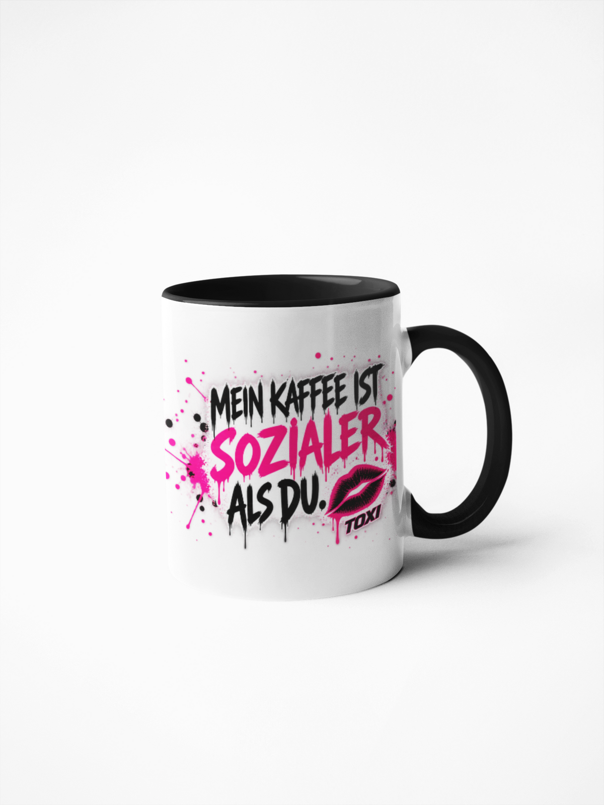 MEIN KAFFEE IST SOZIALER ALS DU. – TOXI Tasse