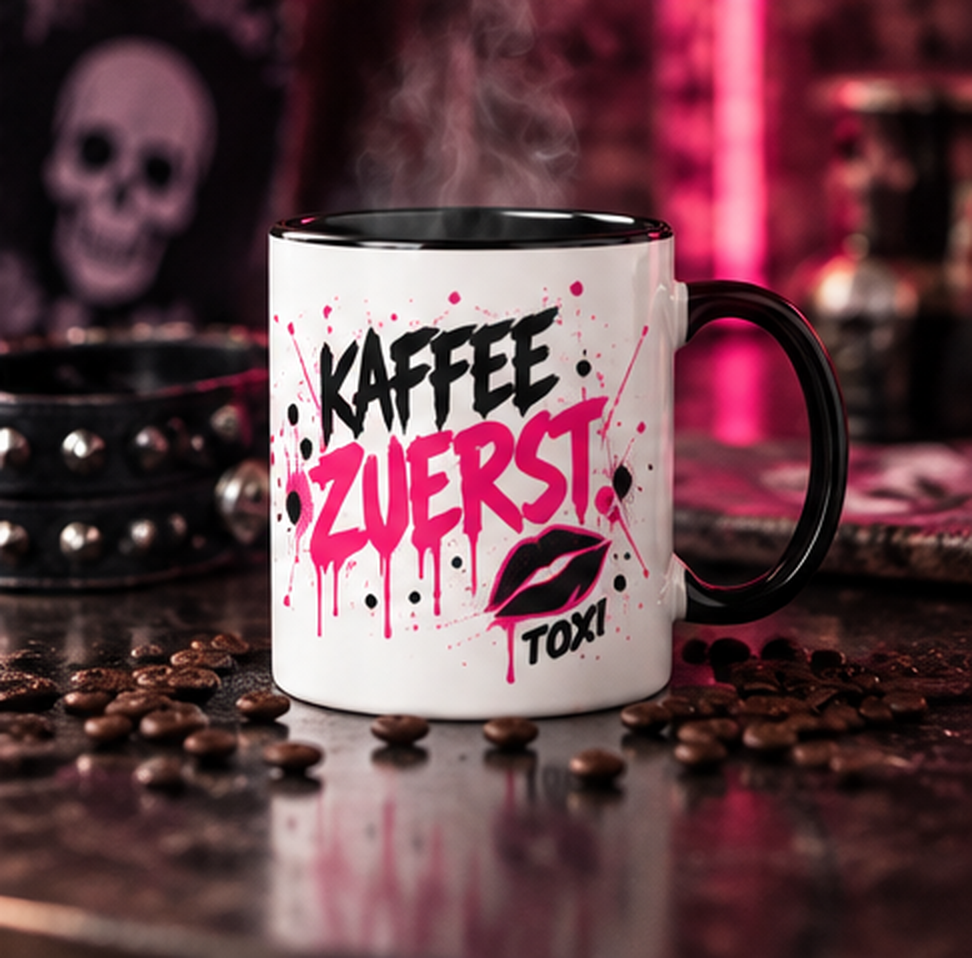 KAFFEE ZUERST. – TOXI Tasse